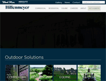 Tablet Screenshot of hillenmeyer.com